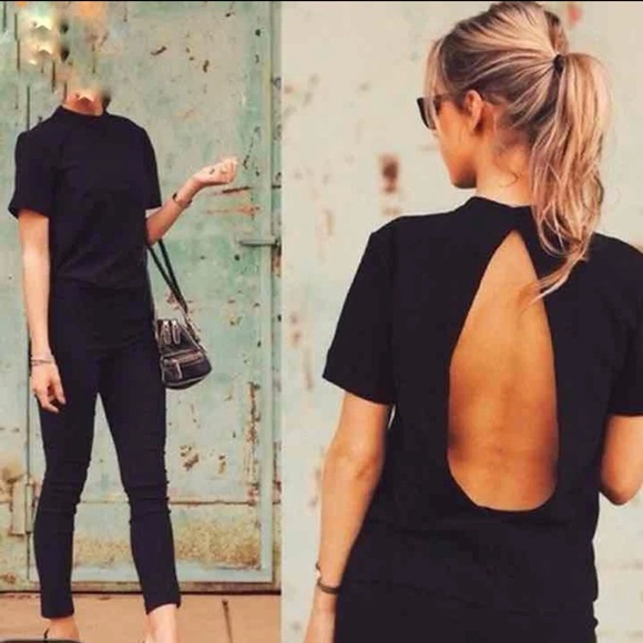Tops - Sexy Summer Black Top 1 DAY ONLY ⭐️🌟⭐️